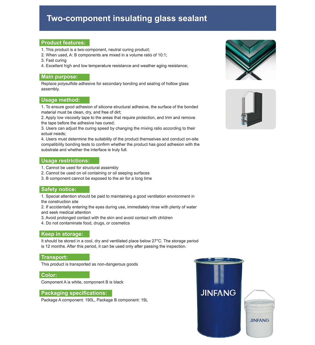 Two-component insulating glass sealant
