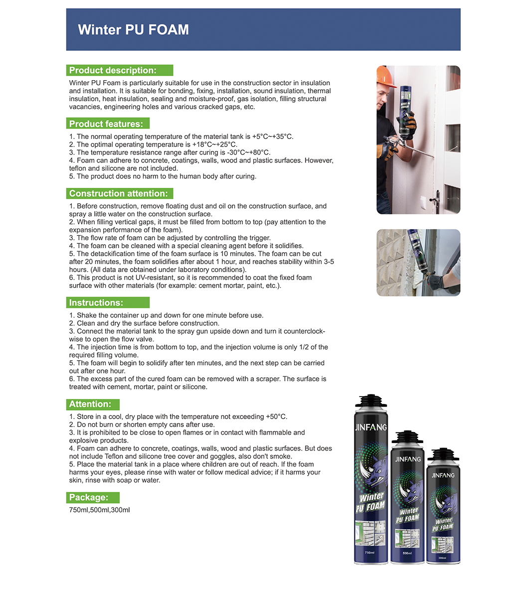 Winter PU FOAM