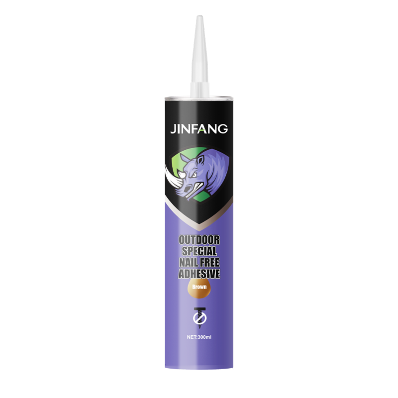 Outdoor Special Nail Free Adhesive(Brown)