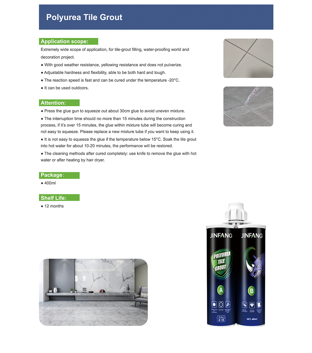 Polyurea Tile Grout