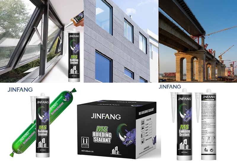 MS building sealant used in construction of housing and other areas of bonding and sealing