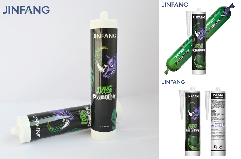 One-component Low VOC MS Modified Silane Neutral Clear Adhesive