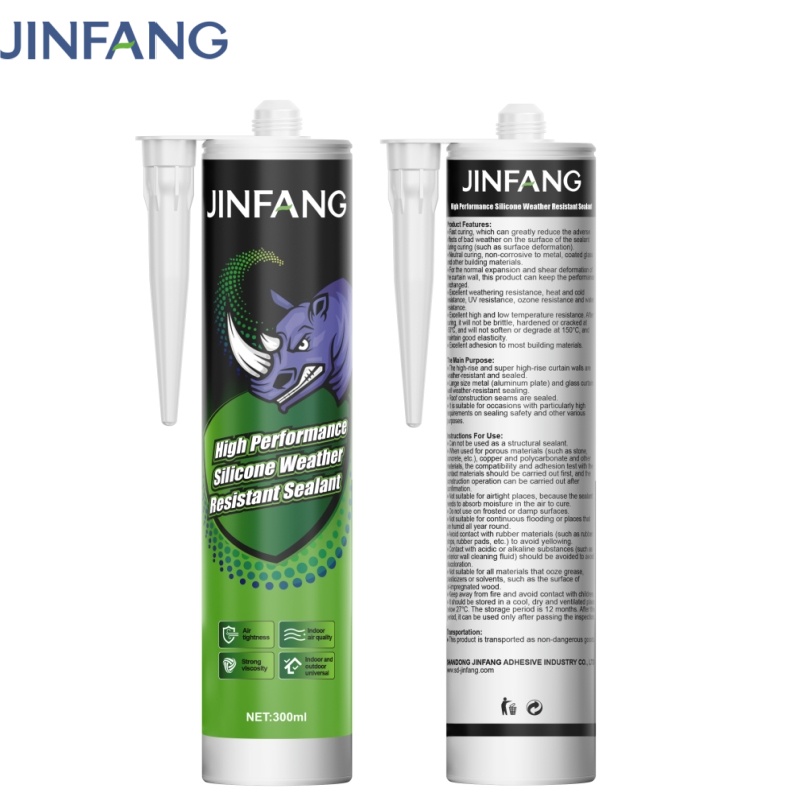 High end curtain wall bonding adhesive white silicone adhesive construction sealant
