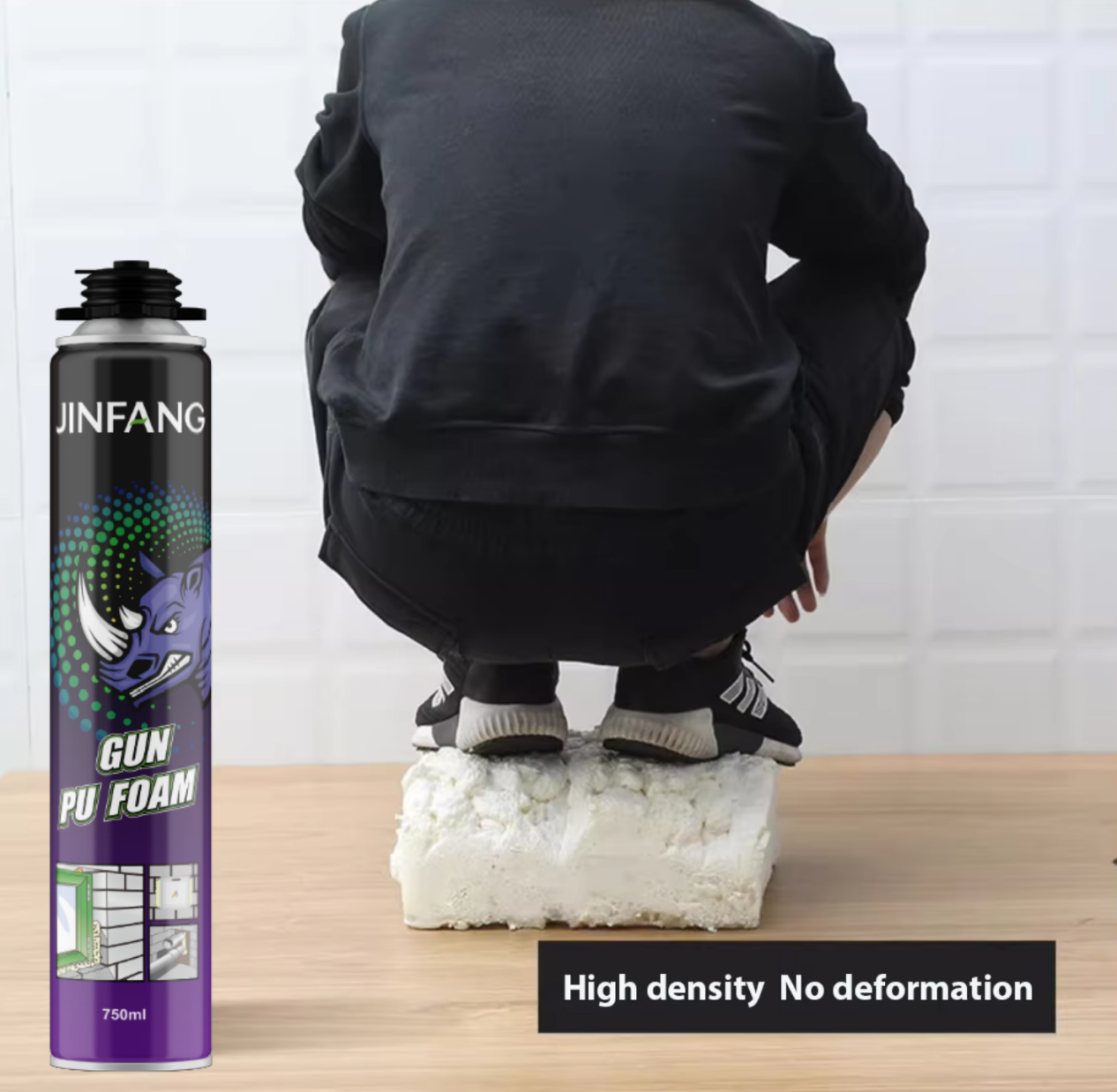 750ml construction bonding foam gun sealant polyurethane pu foam spray adhesive