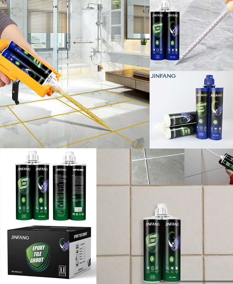 High glossy glitter gaps adhesive waterproof polyurea or epoxy tile sealant