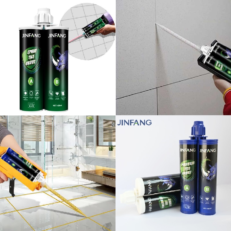 Waterproof beautiful tiles caulking sealant high glossy glitter tile gaps filling