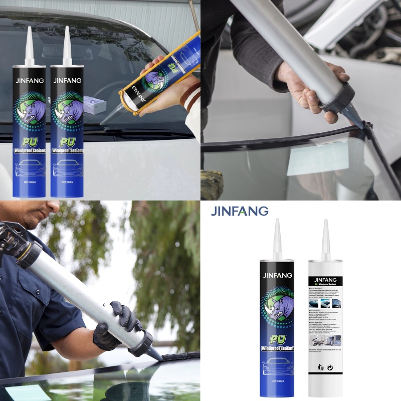 Factory price windshield polyurethane sealant PU windproof car glass adhesive glue