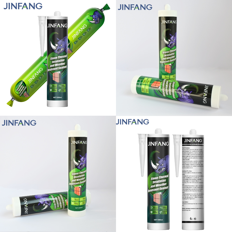 Superior quality stone thermal insulation adhesive and weather resistant sealant silicone glass glue