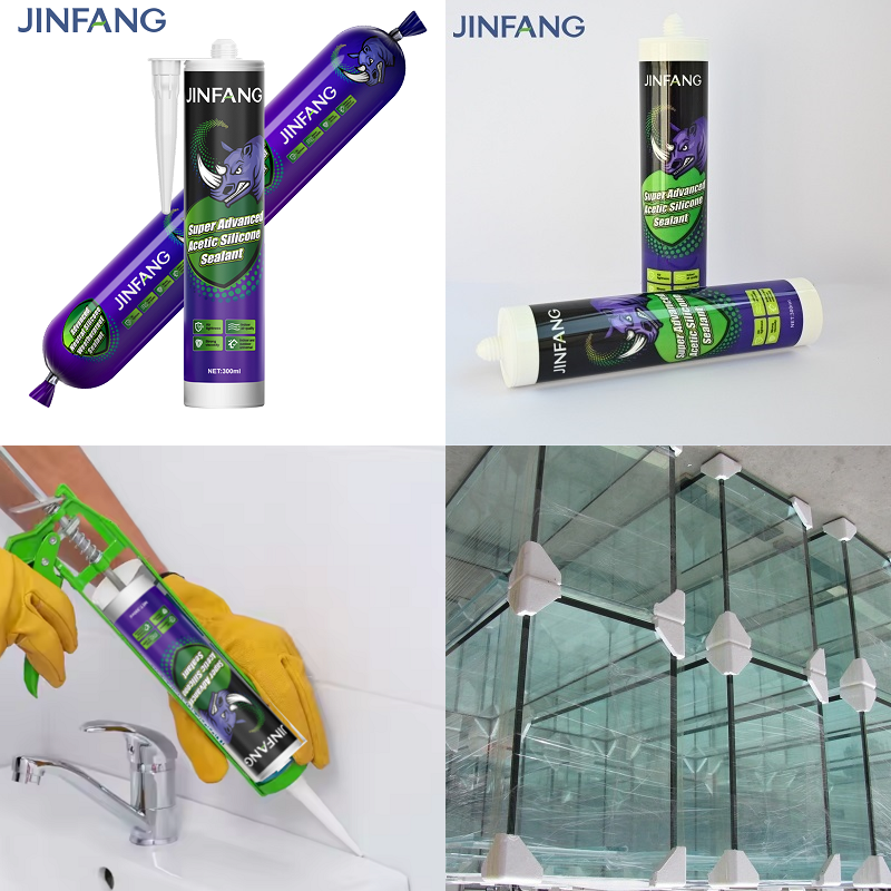 Multi-purpose Adhesive Acetic Silicone Sealant for Aquarium and Fish Tanks
